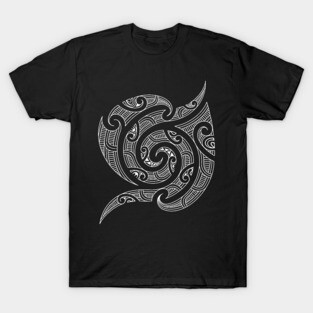 Urban Backwoods Maori Symbol Long Sleeve T-Shirt - Premium Heavy Cotton