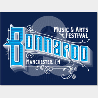 Vintage Bonnaroo on Dark Posters and Art