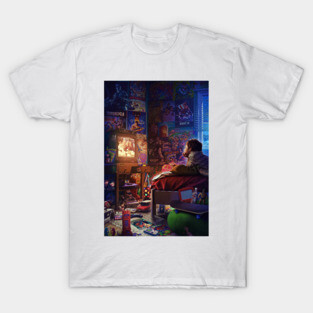 90s Childhood Room - Jurassic Park T-Shirt