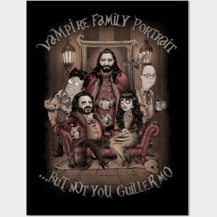 Vampire Family Portrait Posters and Art
