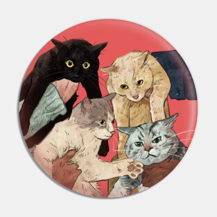 Cat Gang! Pin