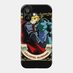 Fullmetal alchemist - Edward and Alphones Phone Case