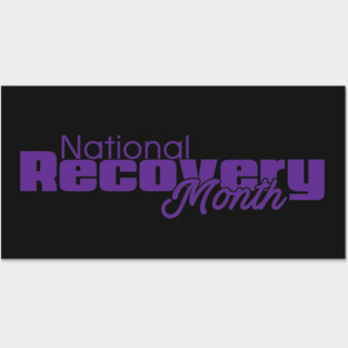 National Recovery Month Posters and Art