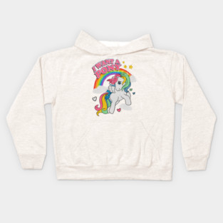 Vintage Little Pony Kids Hoodie