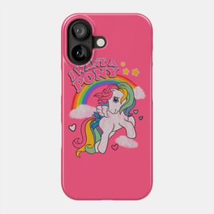 Vintage Little Pony Phone Case