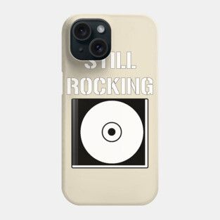 Classic Rock CD Compact Disc Funny 90's Vintage Musical Phone Case
