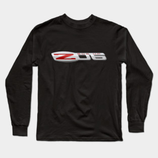 C6 Z06 Logo Emblem Long Sleeve T-Shirt