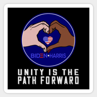 Unity is the Path Forward - Biden Harris Sticker