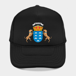 Coat of arms of Canary Islands Hat