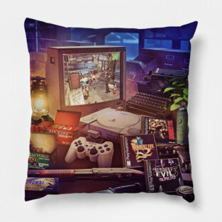 Playstation 1 - Resident Evil 3 Pillow