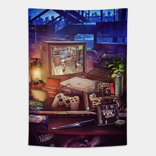 Playstation 1 - Resident Evil 3 Tapestry
