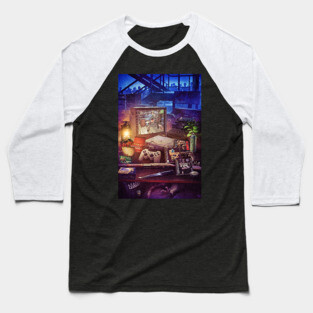 Playstation 1 - Resident Evil 3 Baseball T-Shirt