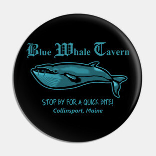 Dark Shadows Blue Whale Tavern Pin