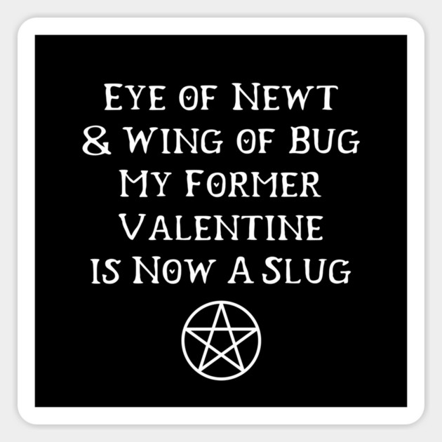Anti-Valentine's Day Funny Love Spell Cheeky Witch® Sticker by Cheeky Witch