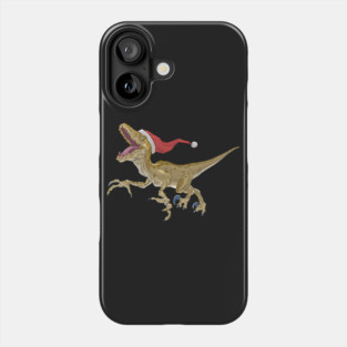 Christmas Velociraptor Phone Case