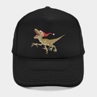 Christmas Velociraptor Hat