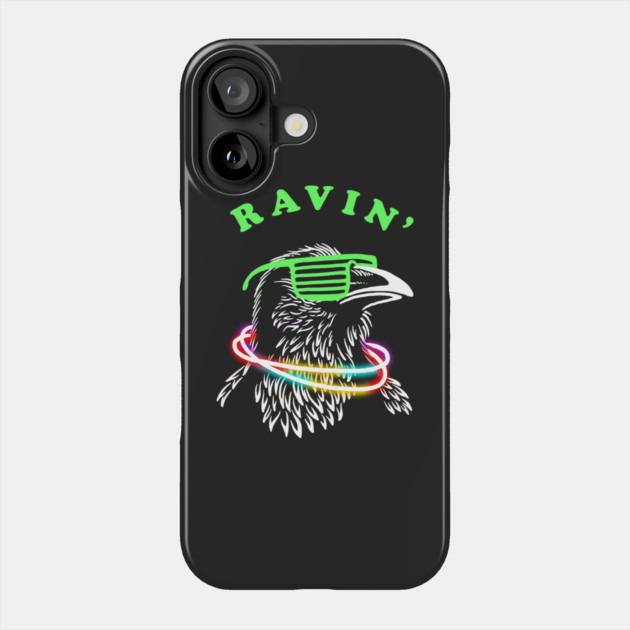 Ravin Raven Phone Case by dumbshirts