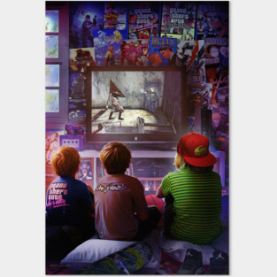 Playstation 2 - Silent Hill 2 Night Posters and Art