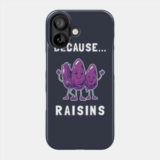 Because... Raisins Phone Case