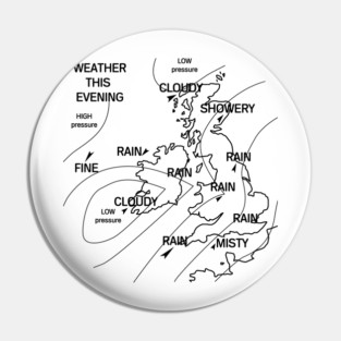 UK Weather Map Pin