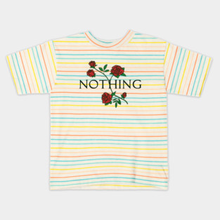 Nothing Rose Floral Kids T-Shirt