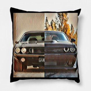 Evolution Dodge Challenger Pillow