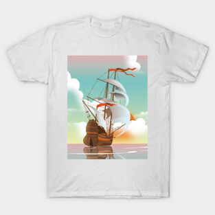 Old Sailing Ship T-Shirt