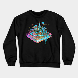 The World is a Book Crewneck Sweatshirt