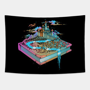 The World is a Book Tapestry