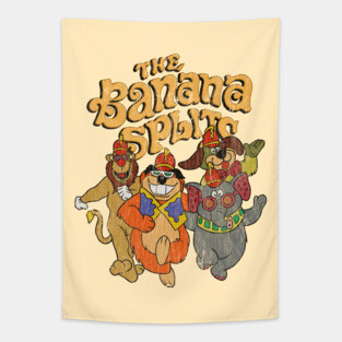 Vintage The Banana Splits Tapestry