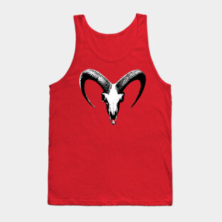 Goat Skull Tank Top