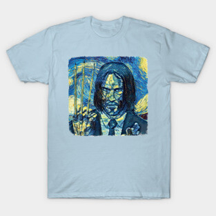 John Wick Van Gogh Style T-Shirt