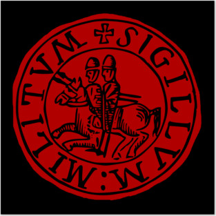 Seal of the Knights Templar Posters and Art