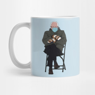 Bernie Sanders Biden Inauguration Meme Mug