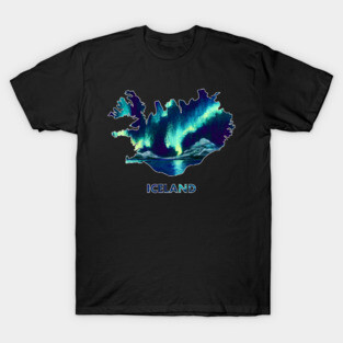 Iceland - Northern Lights T-Shirt
