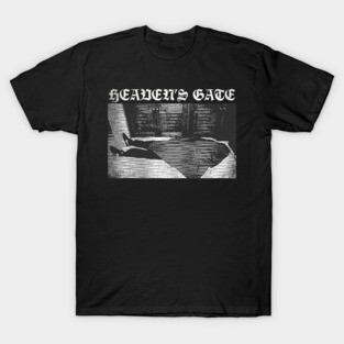 Heaven's Gate  †††† 90s Style Nihilism Design T-Shirt