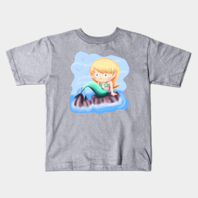 MERMAID Kids T-Shirt by droidmonkey