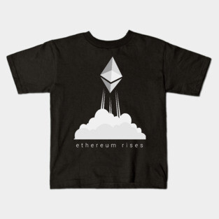 Ethereum rises Kids T-Shirt
