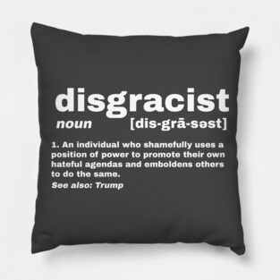 Disgracist Pillow