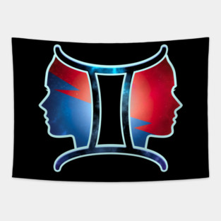 Gemini zodiac sign Symbol Tapestry