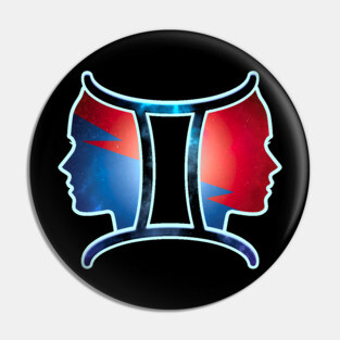 Gemini zodiac sign Symbol Pin