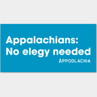 No elegy needed Posters and Art