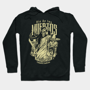 Perronegro Día de los Muertos Hoodie