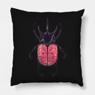 BeetleBrain Pillow