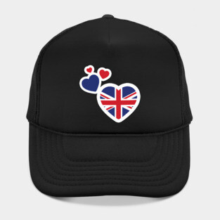 I Love The United Kingdom! Hat