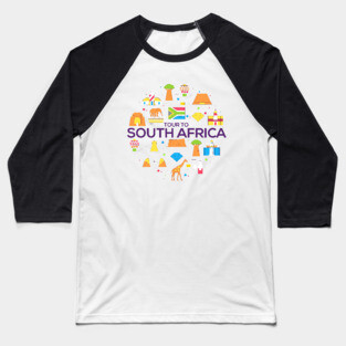 Tour To South Africa Baseball T-Shirt