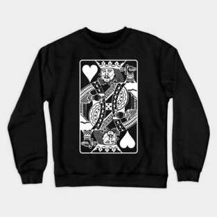 Leo Poker Face Crewneck Sweatshirt