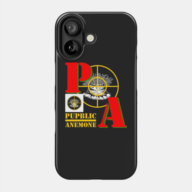 Public Anemone Phone Case by dumbshirts