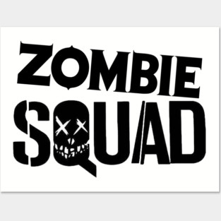 ZOMBIE SQUAD Logo Posters and Art