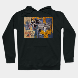 Basquiat Bird on Money Hoodie